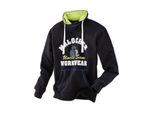 Hoodie Uncle Sam "Sweatshirt Royaltte", Herren, Gr. L, Schwarz, Royal, Limette, Obermaterial: 65% Polyester Pes. 35% Baumwolle Co., Sweatshirts Hoodie