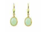 Paar OhrhäNger Adelia´S "OhrhäNger Ohrringe 585 Gold ( 14K ) Mit Opal", Gold, Ohrringe, Damen, Damen, Gold, Goldohrringe