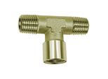 Riegler T-StüCk, AußEn/Innen/AußEn, G/R 1/4, Sw 13, Messing Vernickelt (N 254.82)