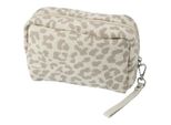 Damen Kosmetiktasche mit Leo-Muster