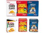 Kaufladensortiment Tanner "Kelloggs Metalldosen-Set", Bunt, Kaufladensortimente, Kinder, Metall