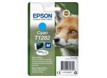 Original Epson Tintenpatrone C13T12824011 / T1282 Cyan
