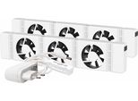 SpeedComfort Duo Set, Weiß, Ventilator, Ventilator, 75 - 120 cm, 1,8 m, 30 m³/h