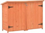 Garten-Geräteschuppen 128x42x91 cm Holz - Geräteschuppen CC1883