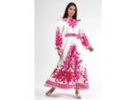 Maxikleid Mit Paisleymuster Und Bindedetail