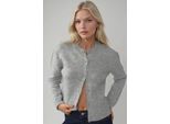 Crew Neck Strickwaren Weicher Touch Cardigan