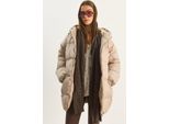Kapuze Oversized Dicke Pufferjacke