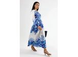 Maxikleid Mit Blumenmuster