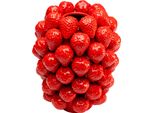 Tischvase Kare Design "Vase Strawberries", Rot, B:25Cm H:30Cm T:25Cm, Porzellan, Vasen