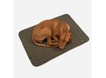 THE DOG IDEA Hundereisebett Khaki M
