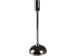 KerzenstäNder Am Design "Weihnachtsdeko", Silber (Silberfarben), H:19Cm Ø:12Cm, Aluminium, Kerzenhalter, Aus Aluminium