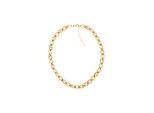 Edelstahlkette Tommy Hilfiger "Marina", Gold (Gelbgoldfarben, Rot, Blau, Weiß), Halsketten, Damen, Edelstahl, L: 45,5 B: 10Mm, Edelstahlkette, B:10Mm