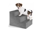 Tectake® Haustiertreppe, FüR Hunde Und Katzen, Belastbarkeit 50 Kg, Pflegeleicht, 37 X 45 X 34,5 Cm