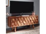 Tv Schrank Finebuy Lowboard 92X44X35 Cm Holz Fernsehkommode Fernsehschrank