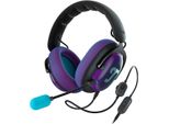 Gaming Kopfhörer mit 7.1 USB-Soundkarte, DTS Headphone:X®2.0 Surround Sound,Einstellbarer Mikrofonarm mit HD-Kondensator-Mikrofon PC, Bequeme Passform