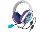 Gaming Kopfhörer mit 7.1 USB-Soundkarte,DTS Headphone:X®2.0 Surround Sound,Einstellbarer Mikrofonarm mit HD-Kondensator-Mikrofon, PC, Bequeme Passform