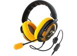 Gaming Kopfhörer mit 7.1 USB-Soundkarte, DTS Headphone:X®2.0 Surround Sound,Einstellbarer Mikrofonarm mit HD-Kondensator-Mikrofon PC, Bequeme Passform