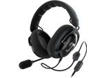 Gaming Kopfhörer mit 7.1 USB-Soundkarte,DTS Headphone:X®2.0 Surround Sound,Einstellbarer Mikrofonarm mit HD-Kondensator-Mikrofon, PC, Bequeme Passform