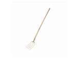 Freund Victoria Dunggabel 4 Zinken, 135Cm-Stiel Esche, 31X23Cm, Gold-Lackiert