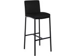 CLP Barhocker Freeport Kunstleder B Farbe:Schwarz;Material:Kunstleder