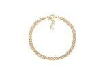 Armkette Firetti "Schmuck Geschenk Gold 585 Armschmuck Armband Goldarmband Bismarckkette", Gold (Gelbgoldfarben), ArmbäNder, Damen, 22Cm, Gelbgold 585, Armkette