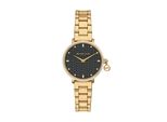 Quarzuhr Michael Kors "Pyper", Gelbgoldfarben, Armbanduhren, Damen, Quarzuhr, Armbanduhr, Damenuhr, Edelstahlarmband, Analog, Glassteine