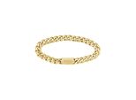 Armband Boss "Schmuck Edelstahl Armschmuck Panzerkette Chain For Him", Gold (Gelbgoldfarben), ArmbäNder, Herren, 20Cm, Edelstahl, Armband
