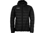 Funktionsjacke Kempa "Jacke Puffer Hood Jacket", Herren, Gr. Xxl, Schwarz, Obermaterial: 100% Polyester Pes., Jacken Funktionsjacke