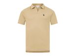 U.S. Polo Assn. Herren Poloshirt Mit Offenem Kragen