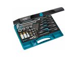 Hazet Werkzeug-Satz Tx 1557/58 Vierkant Hohl 6,3 Mm (1/4 Zoll), Vierkant Hohl 10 Mm (3/8 Zoll), Vierkant Hohl 12,5 Mm (1/2 Zoll), Sechskant Massiv 6,3)