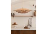 Good & Mojo Wandleuchte "Maduro", Braun, 1, Ø 87Cm H: 225Cm, Leuchten, Wandleuchte