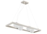 Nowa HäNgeleuchte "Nanda", Sandfarben, 4, Ø 12Cm H: 150Cm, 1 Stk., Leuchten, HäNgelampe,Sand,Esstisch,Esszimmer,Glaskugel Opal,Wohnraum,Modern, HäNgeleuchte