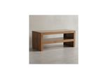 Kadima Design Sheesham Massiv Couchtisch: Modern, Orientalisches Flair, 110X45X45 Cm, Handgefertigt.