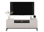 TV-SCHRANK Elpis2 Kaschmir Matt Mit Metallrahmen Glamour 150 Cm