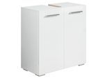 Waschbeckenunterschrank Jupiter 2 TüRen Weiß - 60 X 30 X 60 Cm