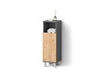 Midischrank Fucino Anthrazit/Goldkraft Eiche 30 X 95 Cm