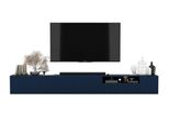 TV-LOWBOARD 2-Er Set Elpis2 Marineblau Matt Glamour 150 Cm