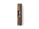 Badschrank Fucino Eiche Rustikal 30 X 190 Cm