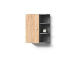 Badschrank Fucino Anthrazit/Goldkraft Eiche 47.2 X 59.2 Cm