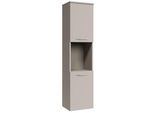 Badezimmerschrank Montreal Mit 2 TüRen Cashmere - 30 X 30 X 130 Cm