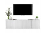 TV-SCHRANK Elpis Weiß Matt Glamour 150 Cm