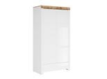 Schrank 2 TüRen Hella Weiß Und Holz
