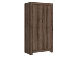 Schrank 2 TüRen Adam Dunkles Holz