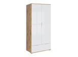 Schrank 2 TüRen Selma Weiß Und Holz
