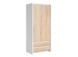 Schrank 2 TüRen Soren Holz Und Weiß