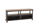 Lowboard Schwarz, Braun