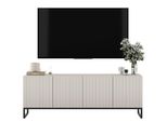 TV-SCHRANK Elpis Kaschmir Matt Mit Metallrahmen Glamour 150 Cm