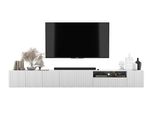 TV-LOWBOARD 2-Er Set Elpis2 Weiß Matt Glamour 150 Cm