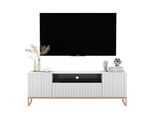 TV-SCHRANK Elpis2 Weiß Matt Mit Metallrahmen 150 Cm