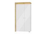 Schrank 2 TüRen Teo Weiß Und Holz